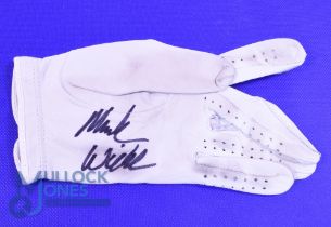 Mike Weir (2003 Masters Champion) players worn signed golf glove Titleist 1 leather golf glove
