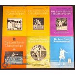 Wimbledon Lawn Tennis Championships Programmes. Official programmes held at Wimbledon for the