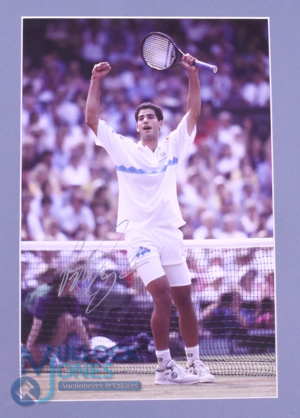 Tennis - Pete Sampras Autographed Photograph. Pete Sampras (born August 12, 1971) is an American