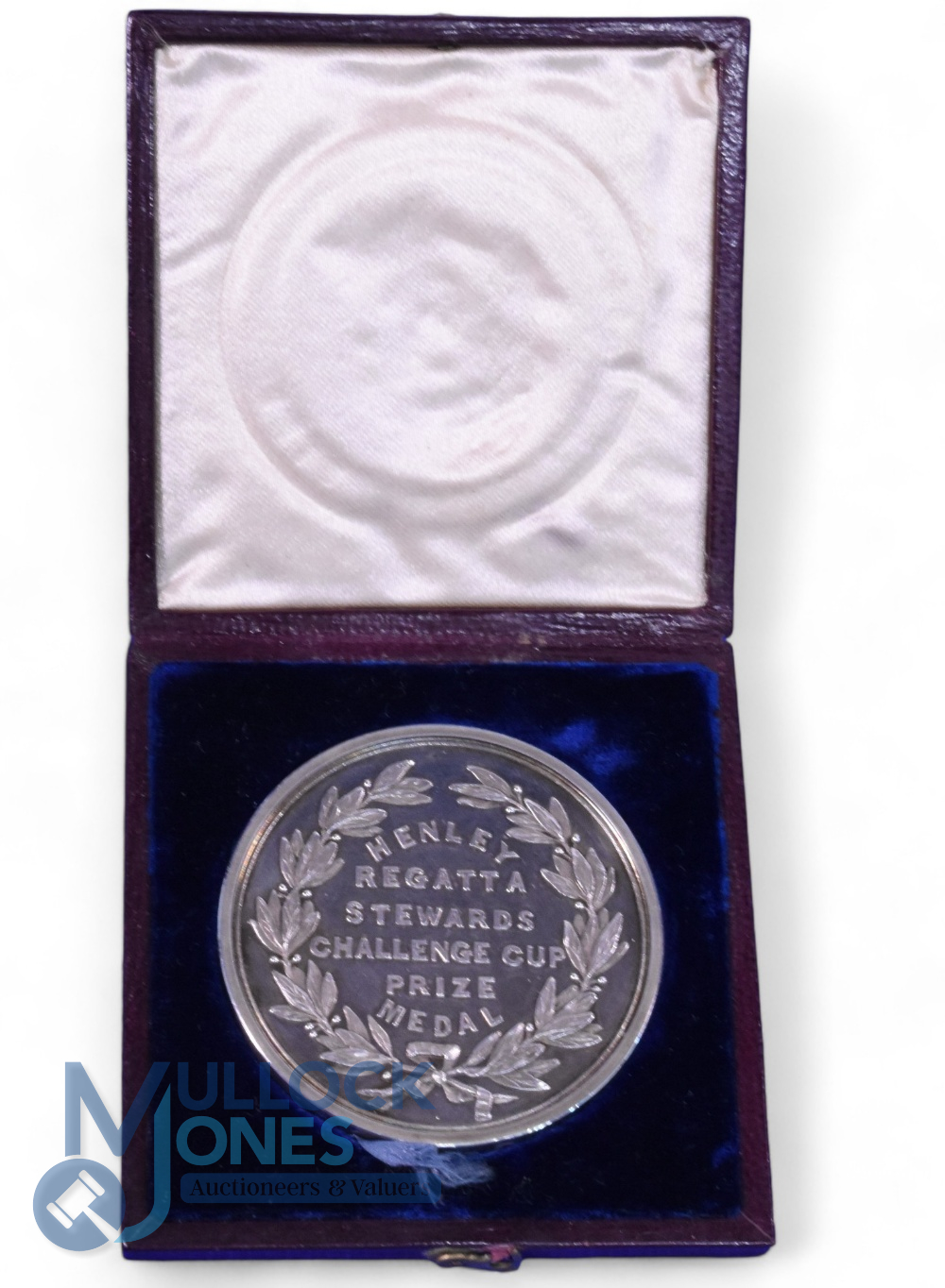 1841 Henley Regatta Stewards Challenge Cup Prize medal. First ever Stewards Challenge Cup Rowing - Image 2 of 2