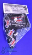 Scarce 2006 Scotty Cameron "British Golf Championship-Royal Liverpool UK" leather embroidered putter