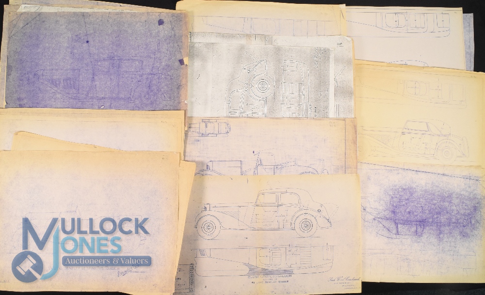 Automotive - Rolls Royce & Bentley - Author Ray Roberts Archive, Paintings and Number Plate - - Image 3 of 7