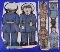 World War I & II - Children's Rag Dolls (3) features 
