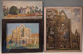 Oil Paintings by George Colman Green 1877-1970. Well-known artist from Norwich, exhibited from