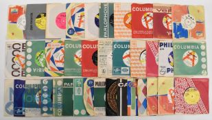 Selection of 1960s Demonstration Records. 7 inch featuring Jimmy Young, Robert Goulet, Steve Race,