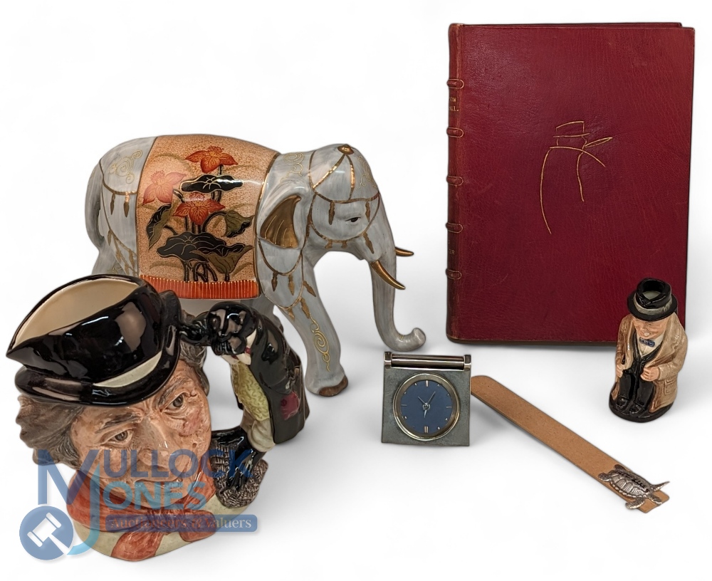 Mixed Collectables: to include a Winston Churchill Royal Doulton Toby Jug - 11cm tall, a Royal