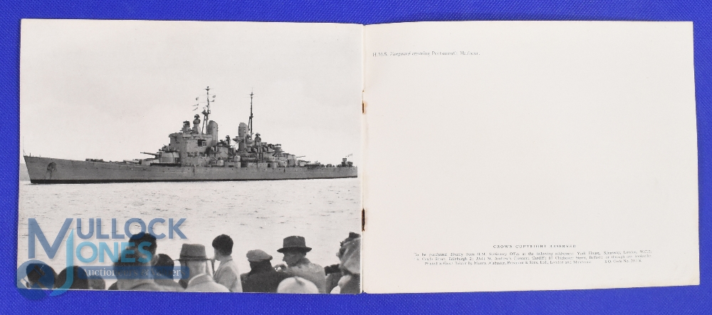 Souvenir Of HMS Vanguard and The Royal Voyage To South Africa 1946-47 - A fine 32 page Souvenir - Image 2 of 2