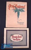 1930s New Zealand National Tourist Publicity Books and Map (3): Presented on arrival, 'NZ Wonderland