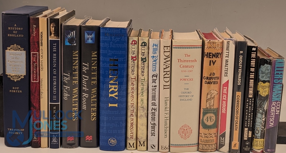 Carton of Books: to include a selection of British History, to include Edward II - Harold F