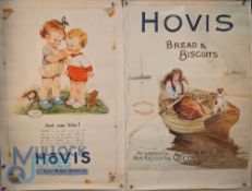 Hovis Bread Advertising Posters. Featuring Children playing and lady with her dog in a boat 75 x