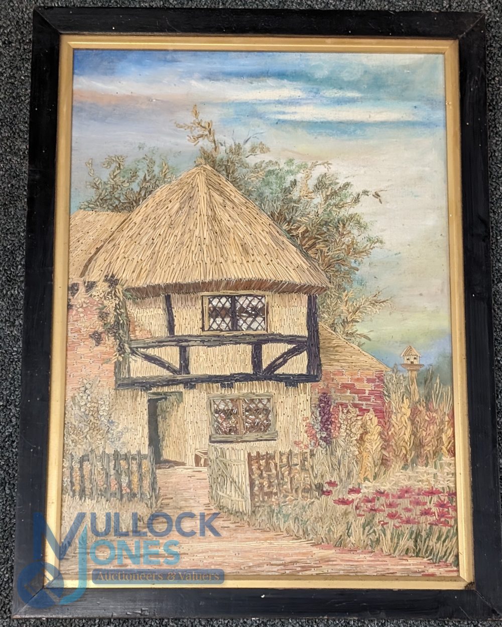 Original 17th century hand coloured Map of Staffordshire (Staffordiae) after William Kip - framed - Image 5 of 6