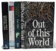 Graham Swift Books - to include Waterland 1983 signed 1st edition with D/j Heinemann London, Last