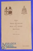 Visit Of Their Majesties The King and Queen to Swindon - April 28th 1924 - An impressive 15 page
