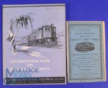 Manchester District Railway Times Tables - June 1850 - Illustration of period passenger train of the