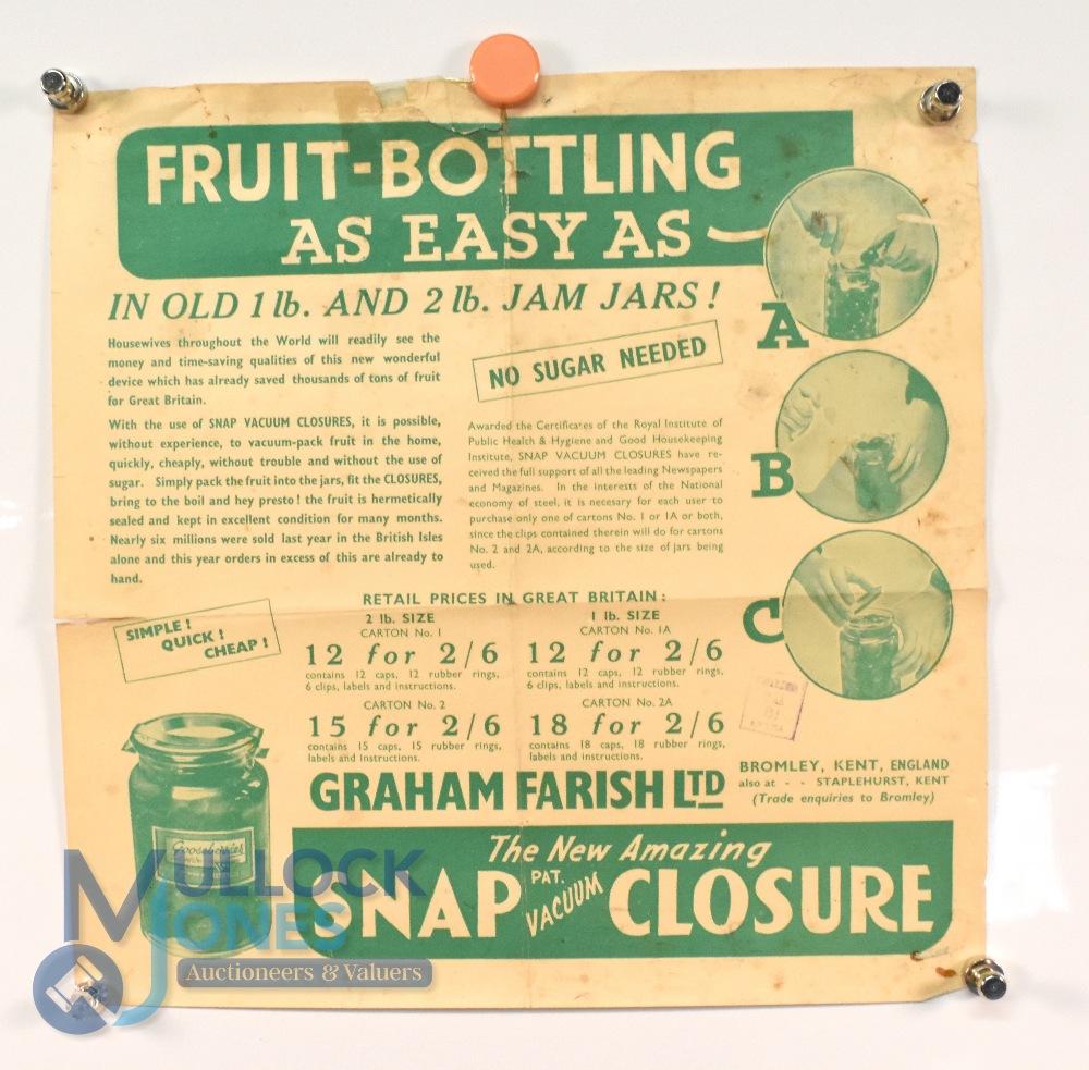 Agriculture - Posters: group of approx. seven posters printed in green and black advising on seed - Image 8 of 8