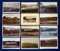 Interesting collection of Grange-over-Sands and other golf courses b&w postcards from the first half