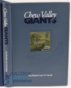 Chew Valley Giants Phil Wakeford and Carl Garratt, signed by both 2013 limited edition 15/17 leather