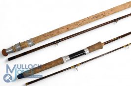 Bruce & Walker hand built carp Mk IV compound taper rod - 11ft 2pc, 30