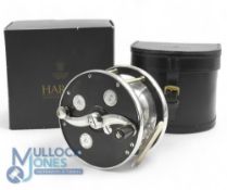 Hardy Cascapedia Salmon 4/0 limited edition reel No. 392, maker D Brown, serpent crank handle,