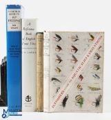 9x Assorted Fishing Books - Fly Fishing for Duffers R D Peek 6th Impression, 1950, Flyfisher's Guide