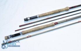 Bruce & Walker England sea trout/salmon carbon fly rod 10ft 6