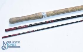 Bruce & Walker England carbon salmon fly rod 15ft 3pc line 9/10# 24