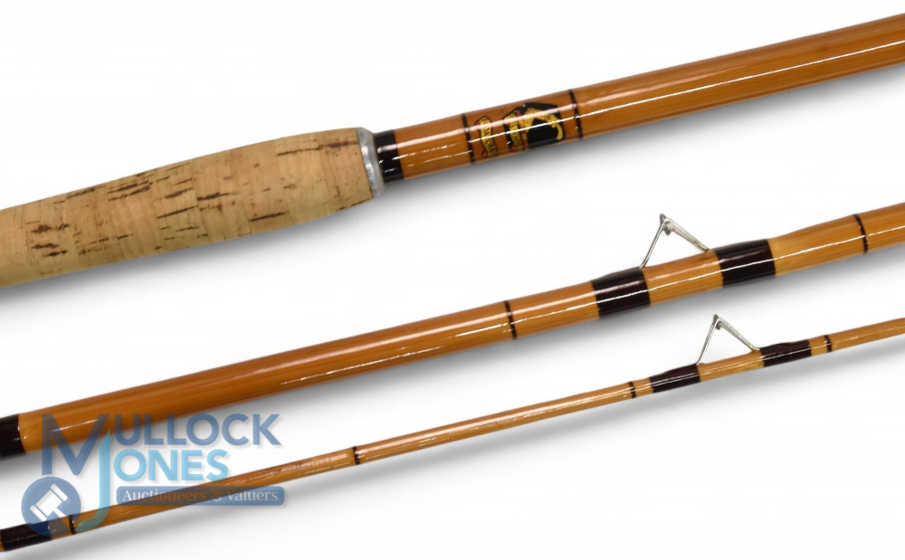 Milward Floatcraft 12' 3 piece cane coarse fishing rod, fully refurbished, whole cane butt/middle, - Image 3 of 3