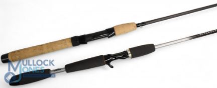 Shimano Sensilite carbon spinning rod - 6ft 62, one piece SN66 MHB, line WT 8-15lbs, LW 3/16 - 1/