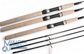 3x Masterline John Wilson Ideal XL carbon spinning rod WXS 090 - 9ft 2pc, 19
