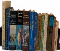 Carton of Salmon Seat Trout and Trout Fishing books, a good selection to include Reflections On A