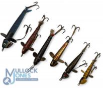 Collection of 6 Hardy Devon Fishing Lures, -4