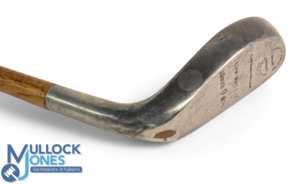 Cotton Mills alloy mallet head putter with chamfered leading edge stamped 'Henry Cotton' to the - Image 3 of 3