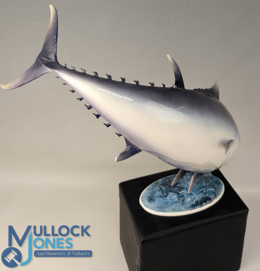 Royal Worcester figurine of a Bluefin Tuna limited edition 207/500 modelled by R Van Ruyckevelt to - Image 3 of 3