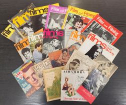 LARGE SELECTION OF VINTAGE FILM MAGAZINES dating from 1930s and later, including Picture Show,