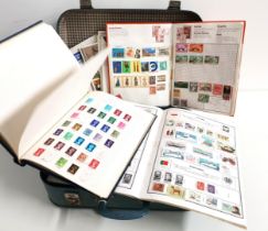 LARGE SELECTION OF WORLD STAMPS loose and in albums, together with a selection of pre and post