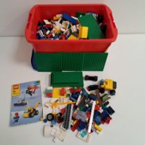LARGE TUB OF LEGO numbered 5483 with instruction manual