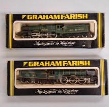 TWO GRAHAM FARISH N GAUGE MASTERPIECES IN MINIATURE comprising No. 1827 Class A3 Prince Palatine BR;