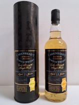 INVERLEVEN 15 YEAR OLS SINGLE MALT SCOTCH WHISKY Cadenhead's Authentic Collection. From the