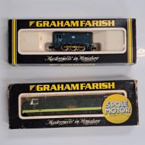TWO GRAHAM FARISH N GAUGE MASTERPIECES IN MINIATURE comprising No. 1007 08 Class Diesel BR (Blue),