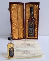 AYRSHIRE 31 YEAR OLD SINGLE MALT SCOTCH WHISKY - FULL BOTTLE AND MINIATURE Ayrshire is the other