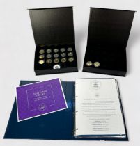 Fifty Pence Collection: HM QEII Platinum Jubilee Fifty Pence Collection, 2022, 15x full 24ct