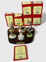 A complete set of Royal Doulton Bunnykins Games with base, limited edition no. 1474/2500,