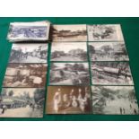 A decent selection of approximately 153 standard-size postcards of India, Ceylon (Sri Lanka) and