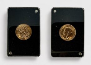 A George V Gold Sovereign, 1914, 22ct, 7.98g, Very Fine, in two-piece plastic capsule, fitted