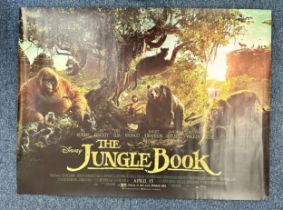 Five assorted official UK Quad size film posters, comprising, The Jungle Book (2016), High-Rise (