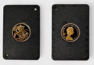 A QEII Gold Sovereign, 1979, Proof Struck, Obv Arnold Machin 2nd portrait, Pestrucci's St. George,