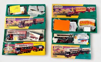 Six various boxed Corgi Classics ‘The Showmans Range’ die-cast scale model vehicles, to include,