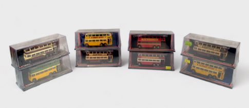 A collection of nineteen assorted boxed Corgi Original Omnibus Company 1/76 scale die-cast model