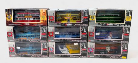 Sixteen assorted boxed Corgi Classics and Original Omnibus Company 1/76 scale die-cast model