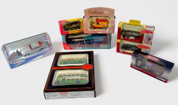 A quantity of assorted boxed die-cast scale model vehicles, comprising, Dinky Toys, Corgi, Matchbox,